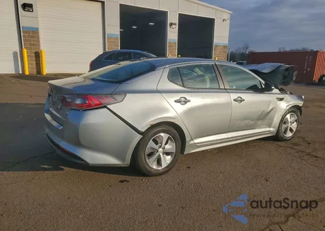 2016 Kia Optima Hybrid из США, поврежденный, VIN KNAGM4AD1G5093004